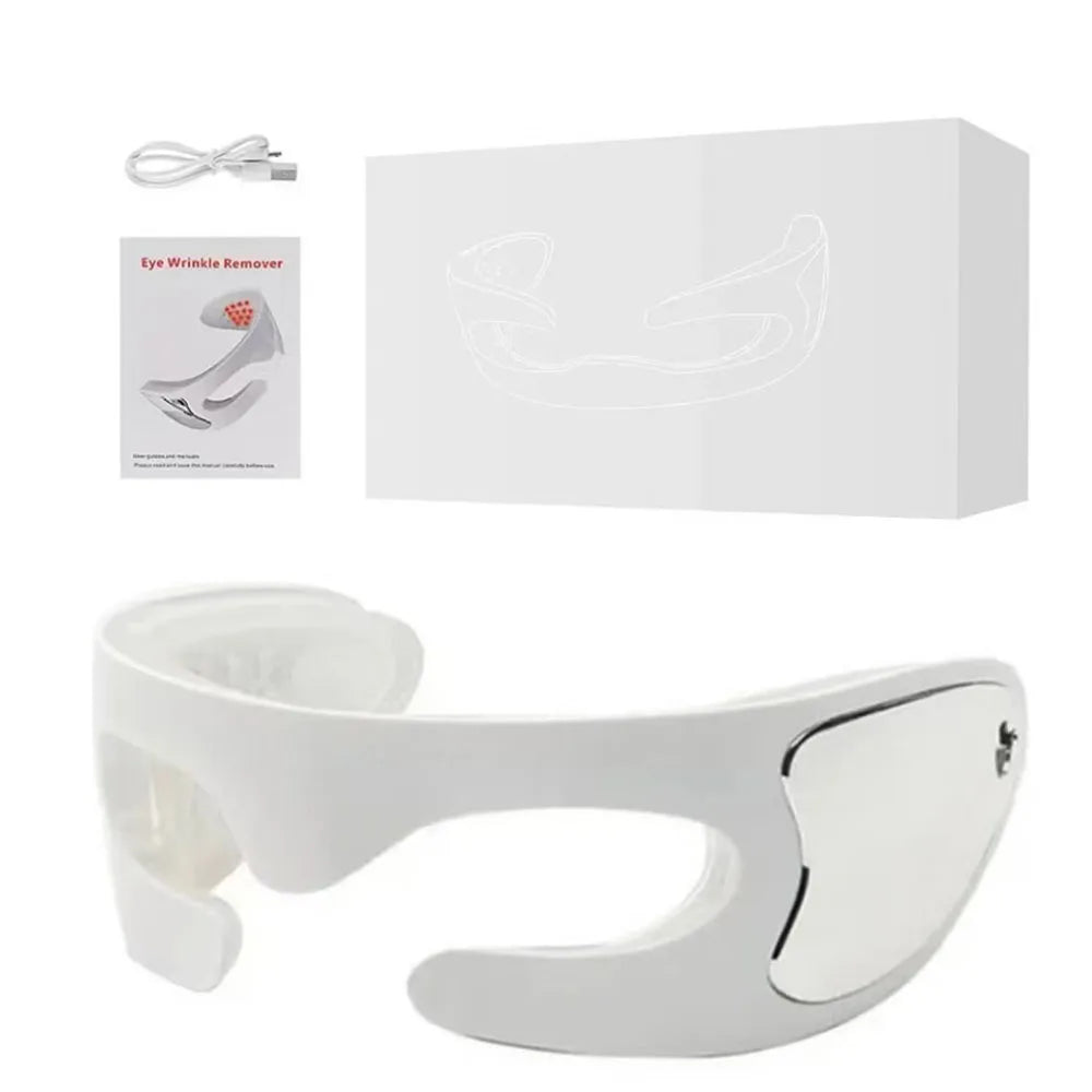 Red Light Therapy Eye Massager for Stress Relief and Relaxation