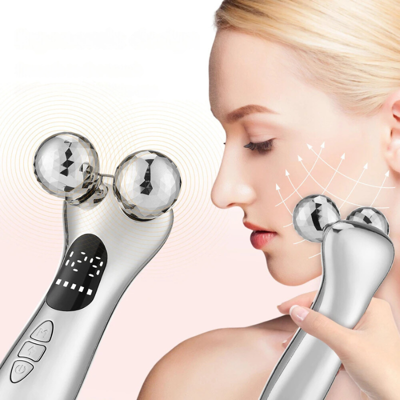 Microcurrent Facial Lifting Device for Fine Lines