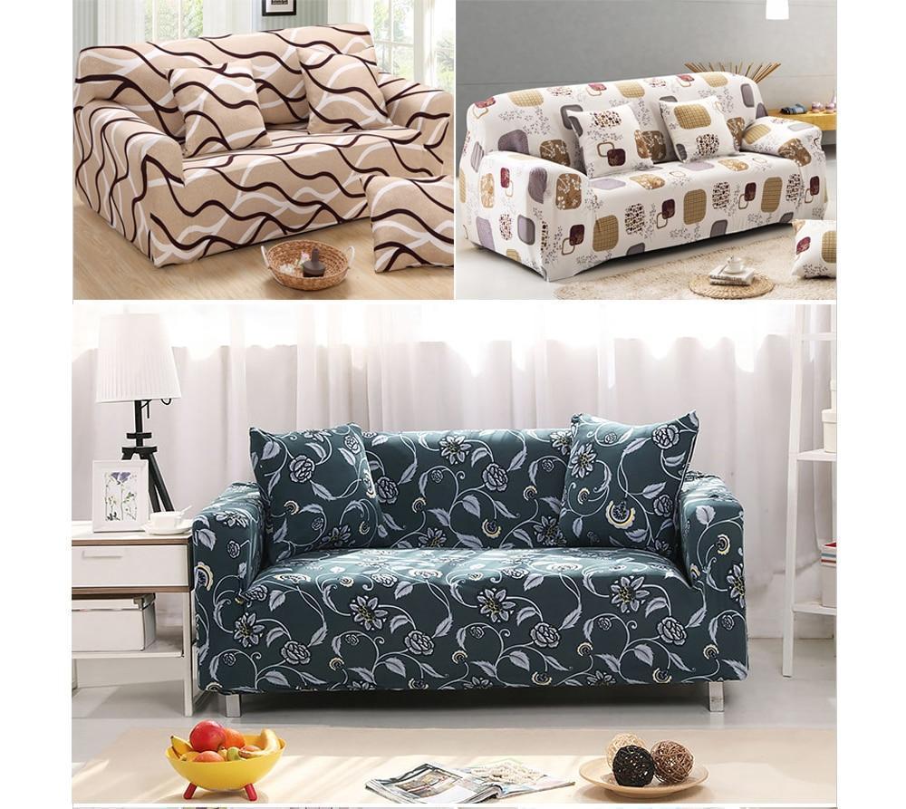 Removable Stretch Sofa Cover with Unique Patterns