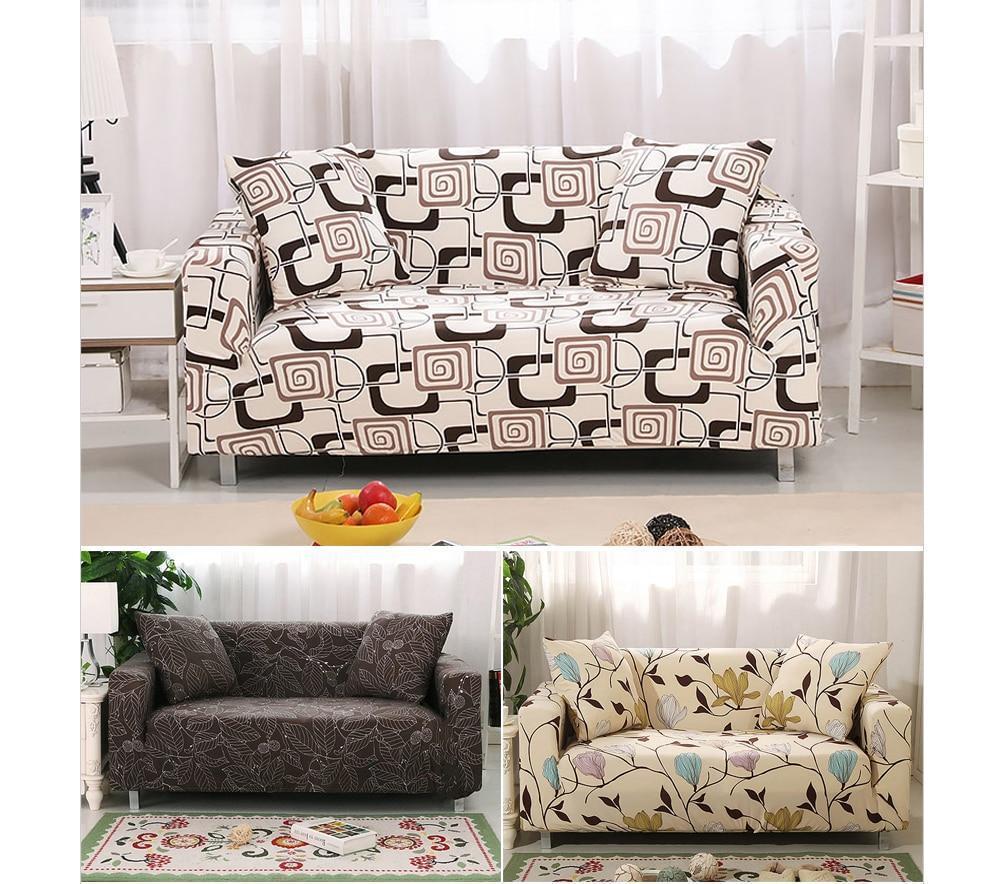 Removable Stretch Sofa Cover with Unique Patterns