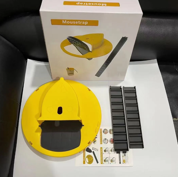 Automatic Reset Reusable Mouse Trap for Hygienic Pest Control