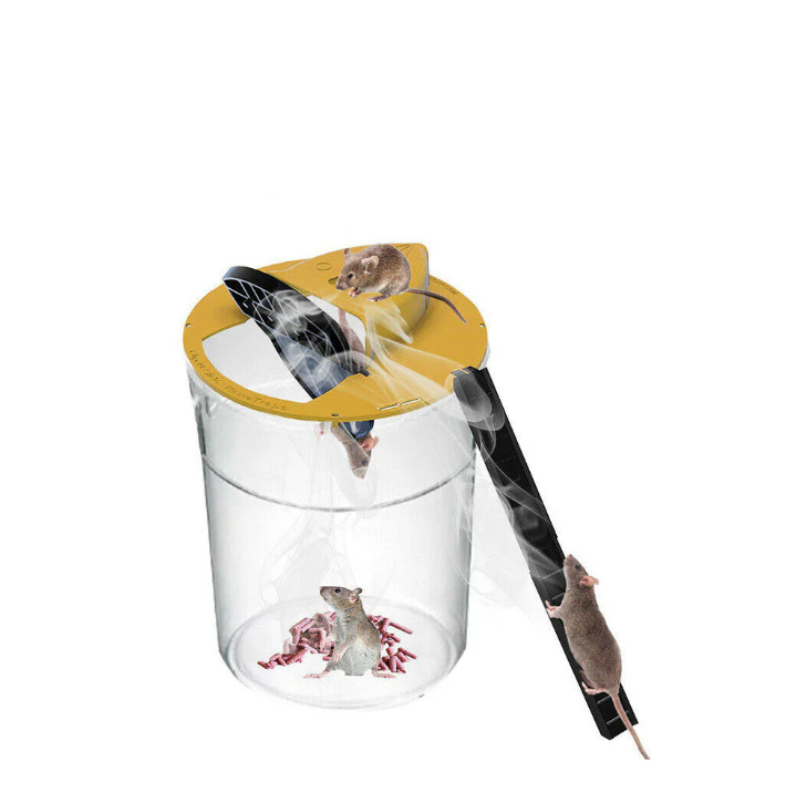 Automatic Reset Reusable Mouse Trap for Hygienic Pest Control