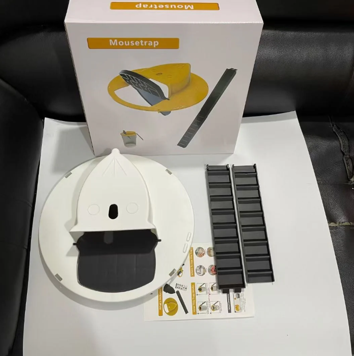 Automatic Reset Reusable Mouse Trap for Hygienic Pest Control