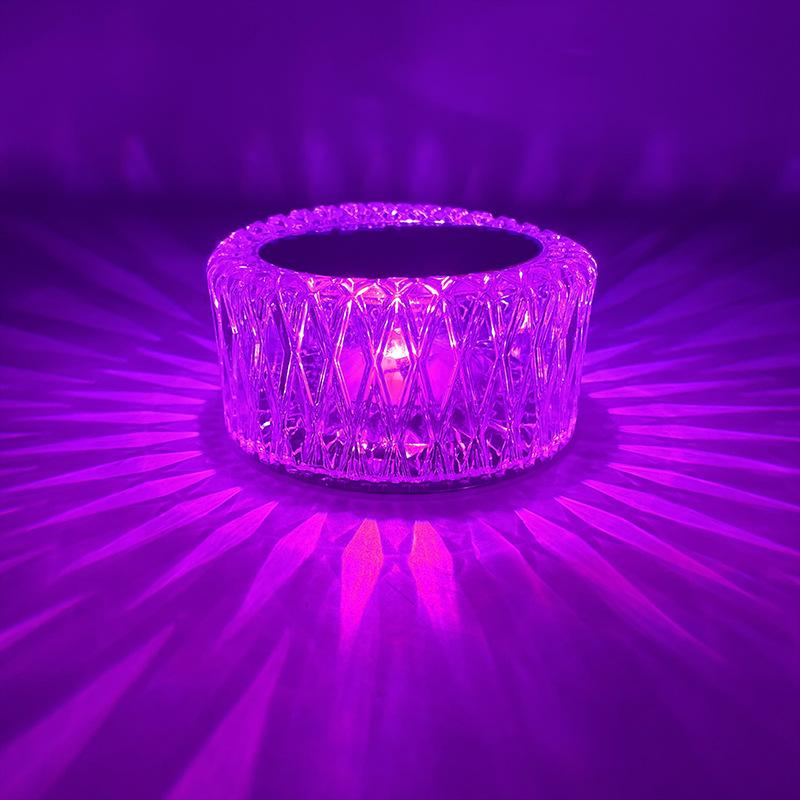Bird Nest Crystal LED Table Lamp