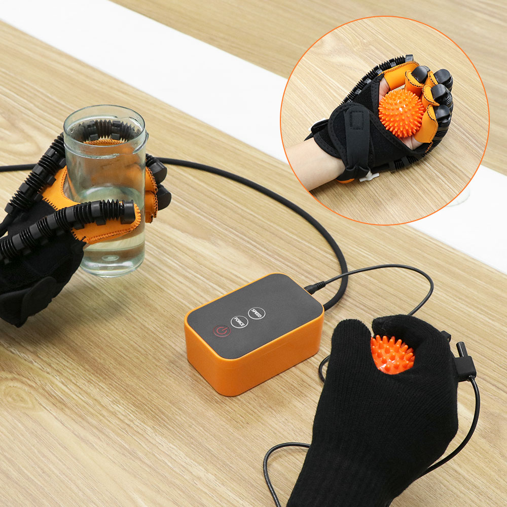Automatic Finger Strength Trainer Gloves for Hand Rehabilitation