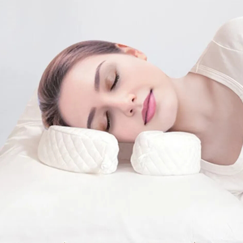 Contoured Ergonomic Pillow for Beauty Sleep and Skincare