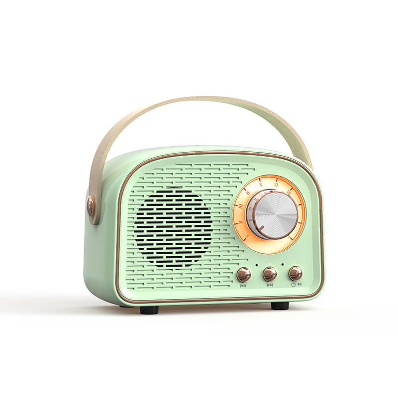 Retro Bluetooth Speaker with 45mm Speaker and 8-Hour Battery Life
