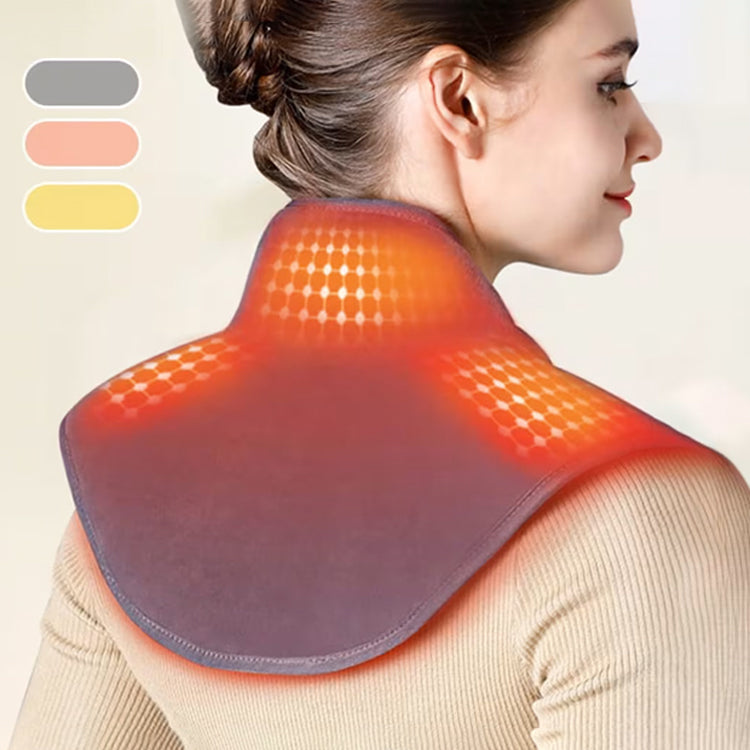 Electric Neck and Shoulder Heating Pad with Vibration Massage