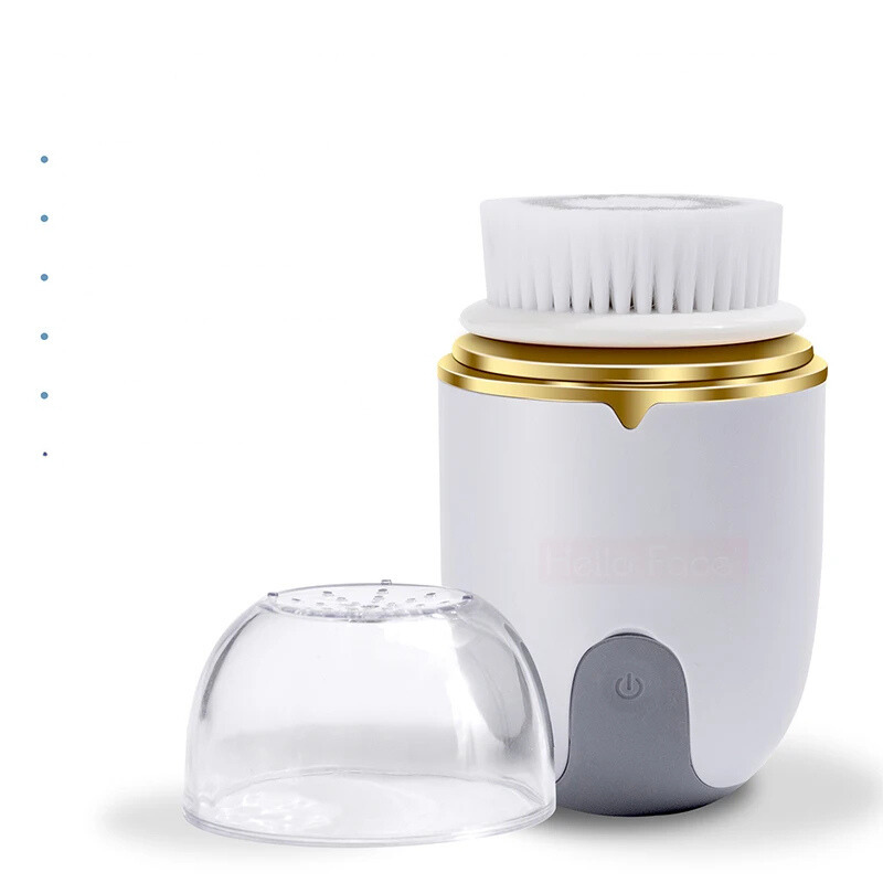 Rechargeable Deep Cleansing Facial Brush with Interchangeable Heads