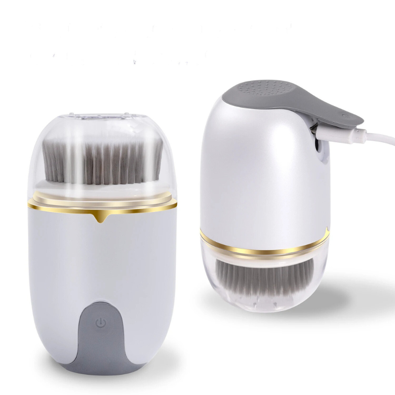 Rechargeable Deep Cleansing Facial Brush with Interchangeable Heads