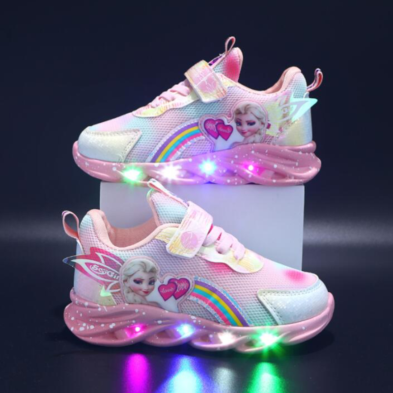 LED Light-Up Princess Shoes for Girls