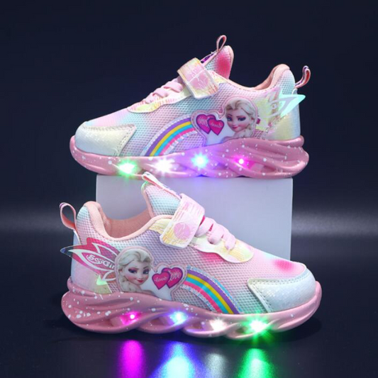 LED Light-Up Princess Shoes for Girls