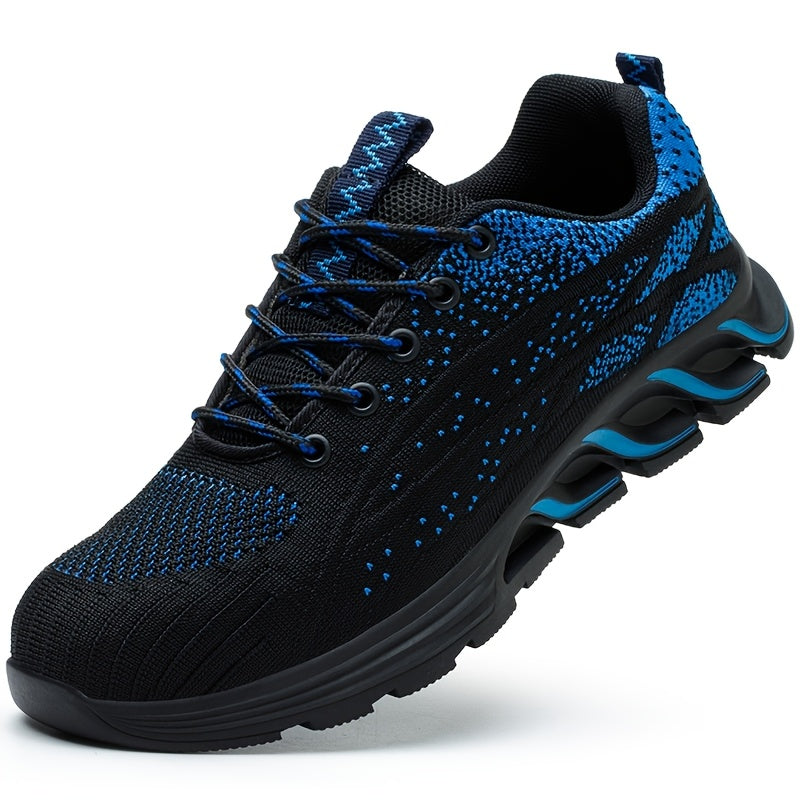 Slip-Resistant Steel Toe Work Shoes for All-Day Comfort