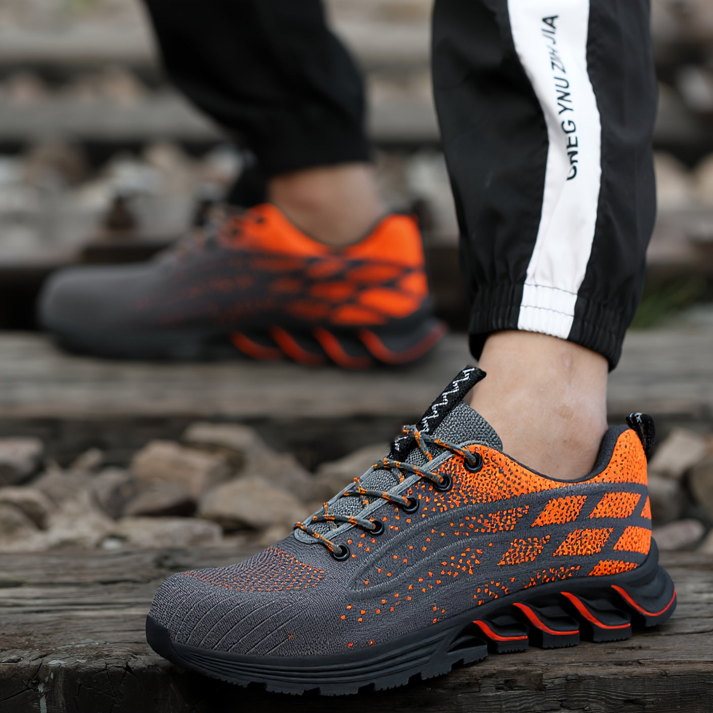 Slip-Resistant Steel Toe Work Shoes for All-Day Comfort