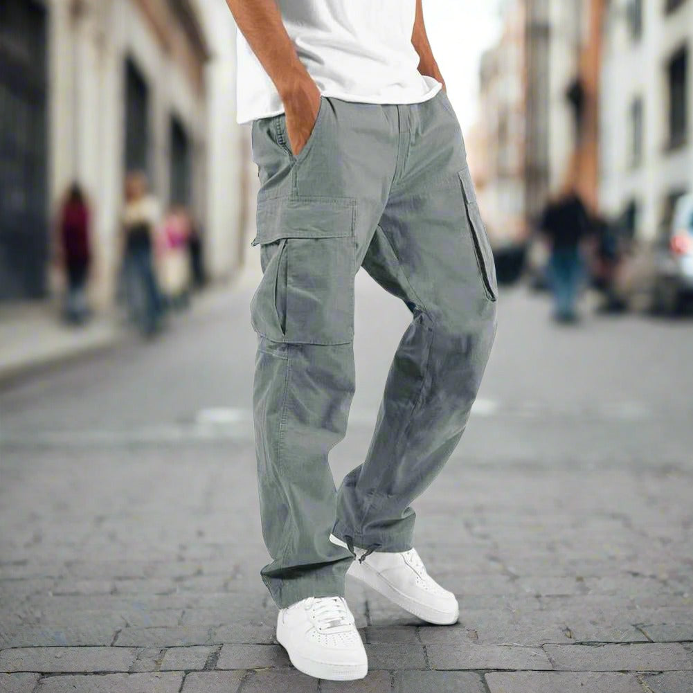 Loose Fit Men's Cargo Pants for Comfort and Style