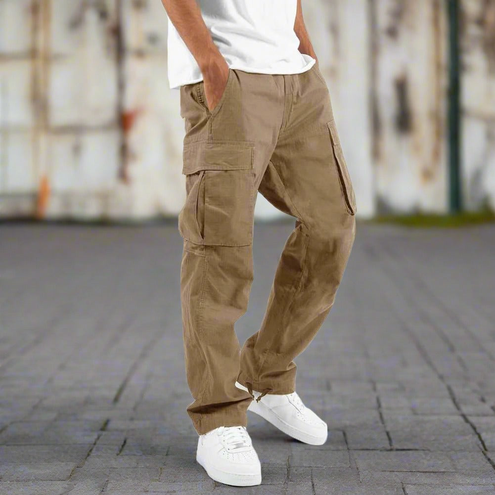 Loose Fit Men's Cargo Pants for Comfort and Style
