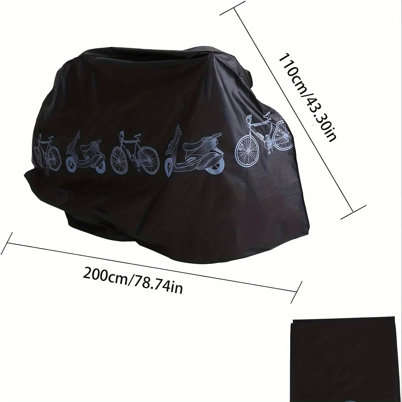 Durable Polypropylene Bicycle Cover for Year-Round Protection