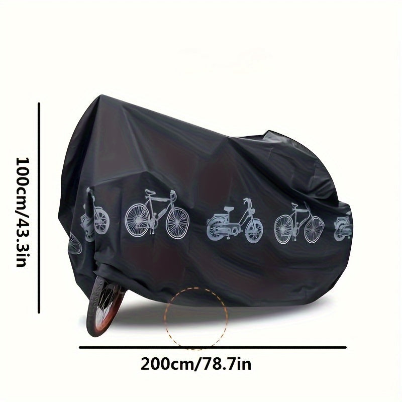 Heavy-Duty EVA Bicycle Cover for All-Weather Protection