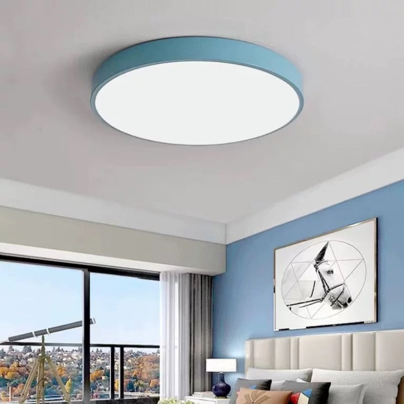 Ultra-Slim LED Ceiling Lamp for Soft, Glare-Free Lighting