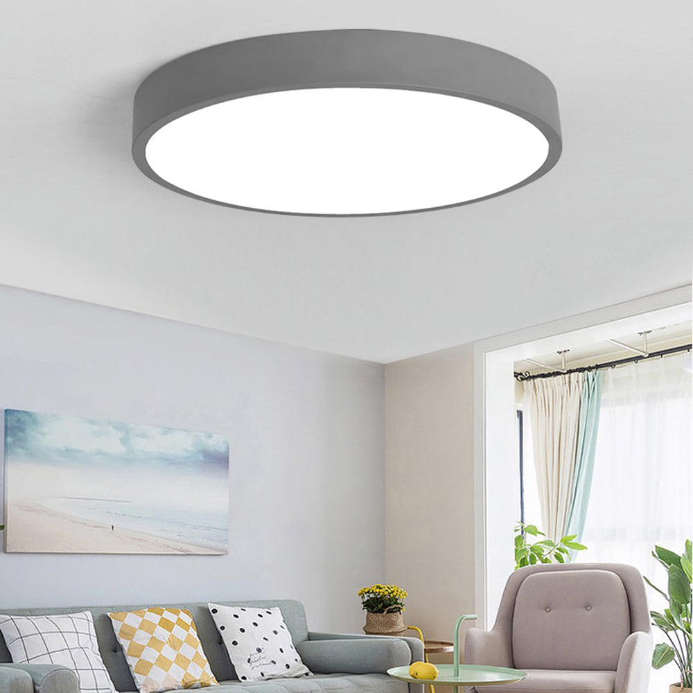 Ultra-Slim LED Ceiling Lamp for Soft, Glare-Free Lighting