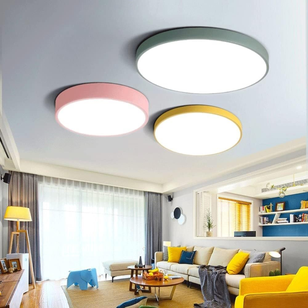 Ultra-Slim LED Ceiling Lamp for Soft, Glare-Free Lighting