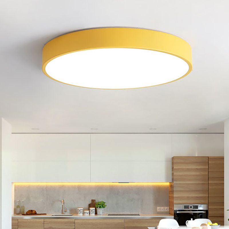 Ultra-Slim LED Ceiling Lamp for Soft, Glare-Free Lighting