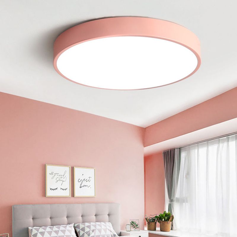 Ultra-Slim LED Ceiling Lamp for Soft, Glare-Free Lighting