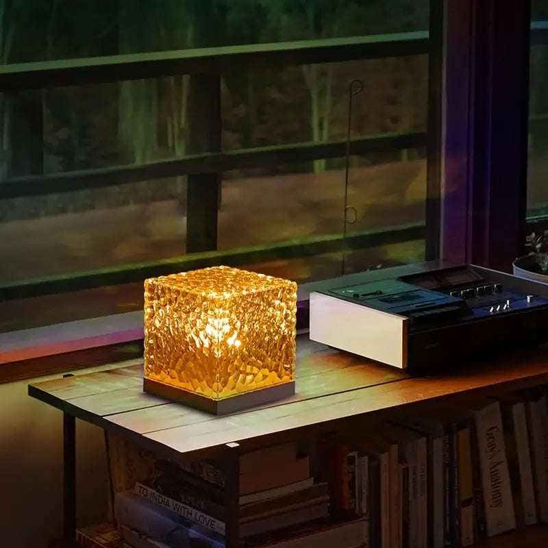 Dynamic Water Wave Projector Night Light with Remote Control