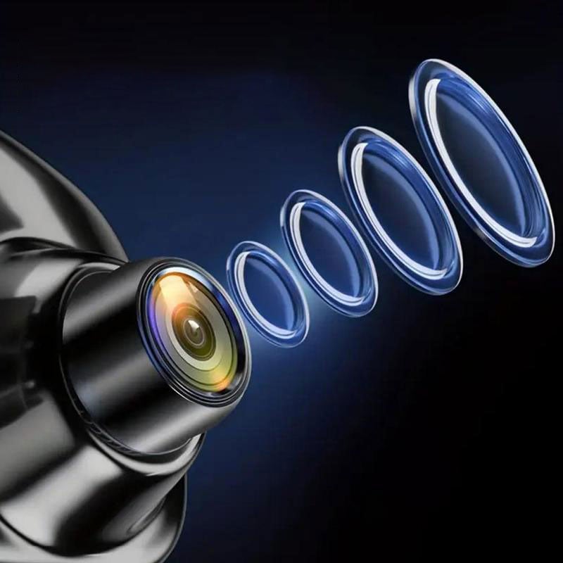 Dual Lens 140° Wide Angle Dashcam with Night Vision
