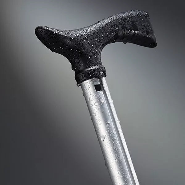 Folding Cane with Integrated Seat for Mobility and Comfort