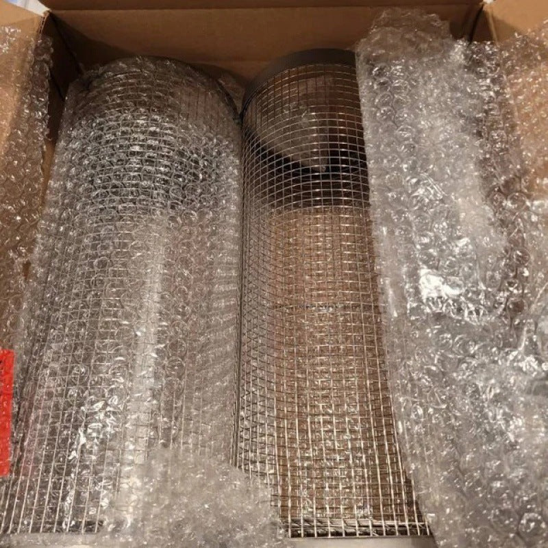 Stainless Steel Grill Basket for Fish, Meat & Vegetables