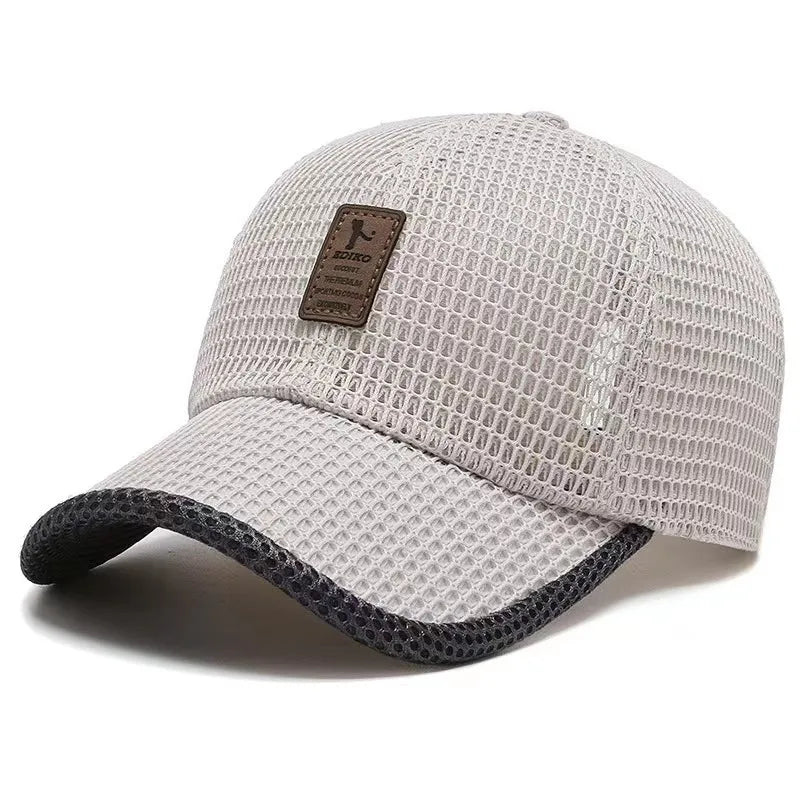 Breathable Adjustable Summer Cap for Sweat-Free Comfort