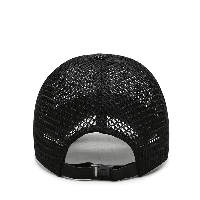 Breathable Adjustable Summer Cap for Sweat-Free Comfort