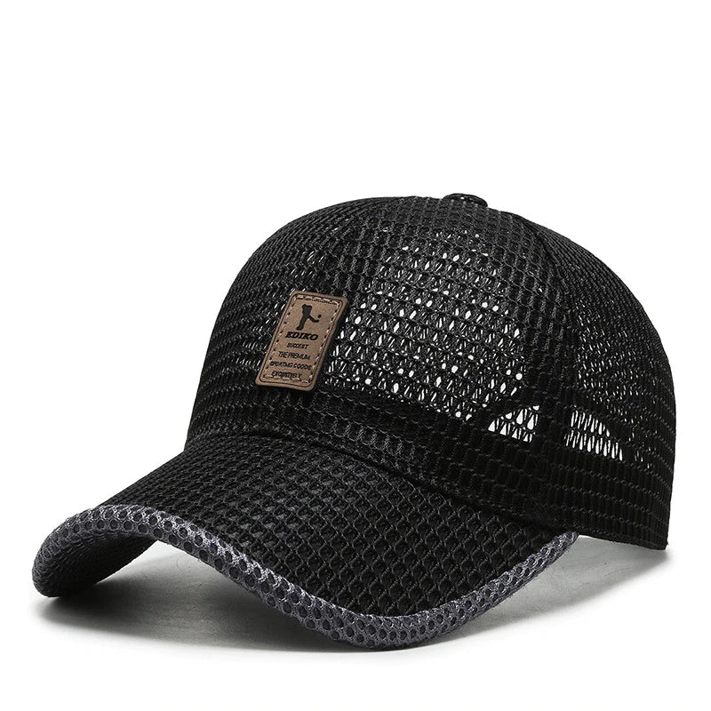 Breathable Adjustable Summer Cap for Sweat-Free Comfort