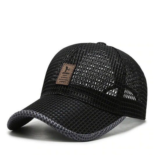 Breathable Adjustable Summer Cap for Sweat-Free Comfort