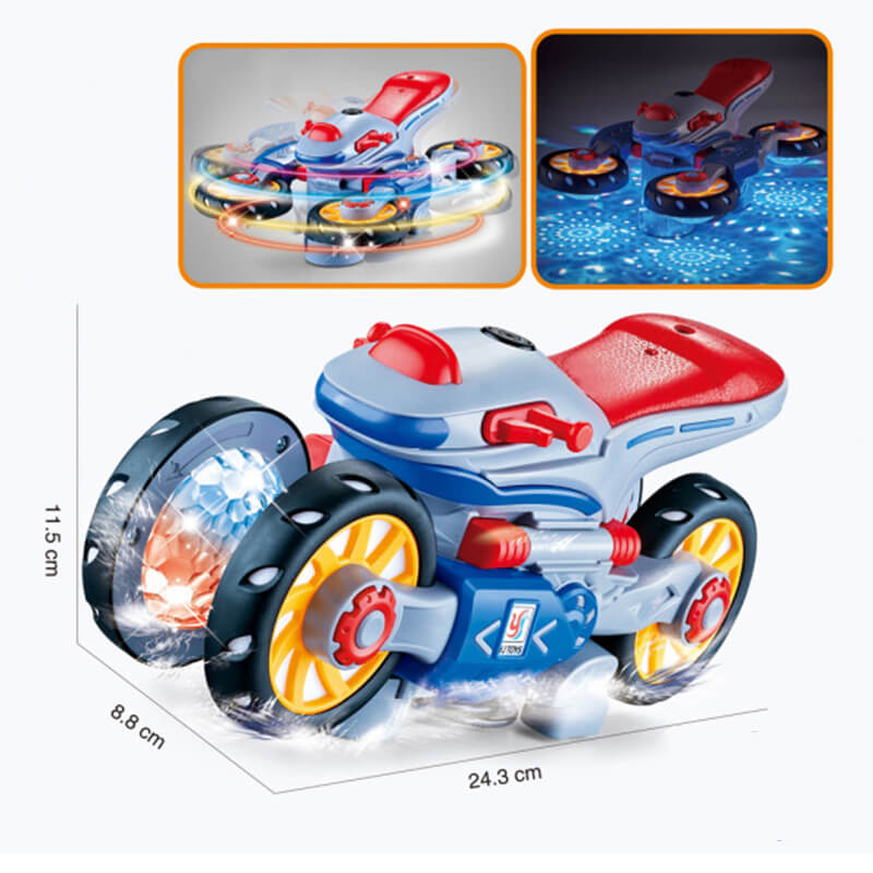 Electronic Shape-Shifting Robot Car with Collision Sensors