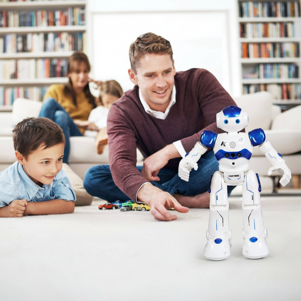 Interactive Gesture Control Robot Learning Toy for Kids