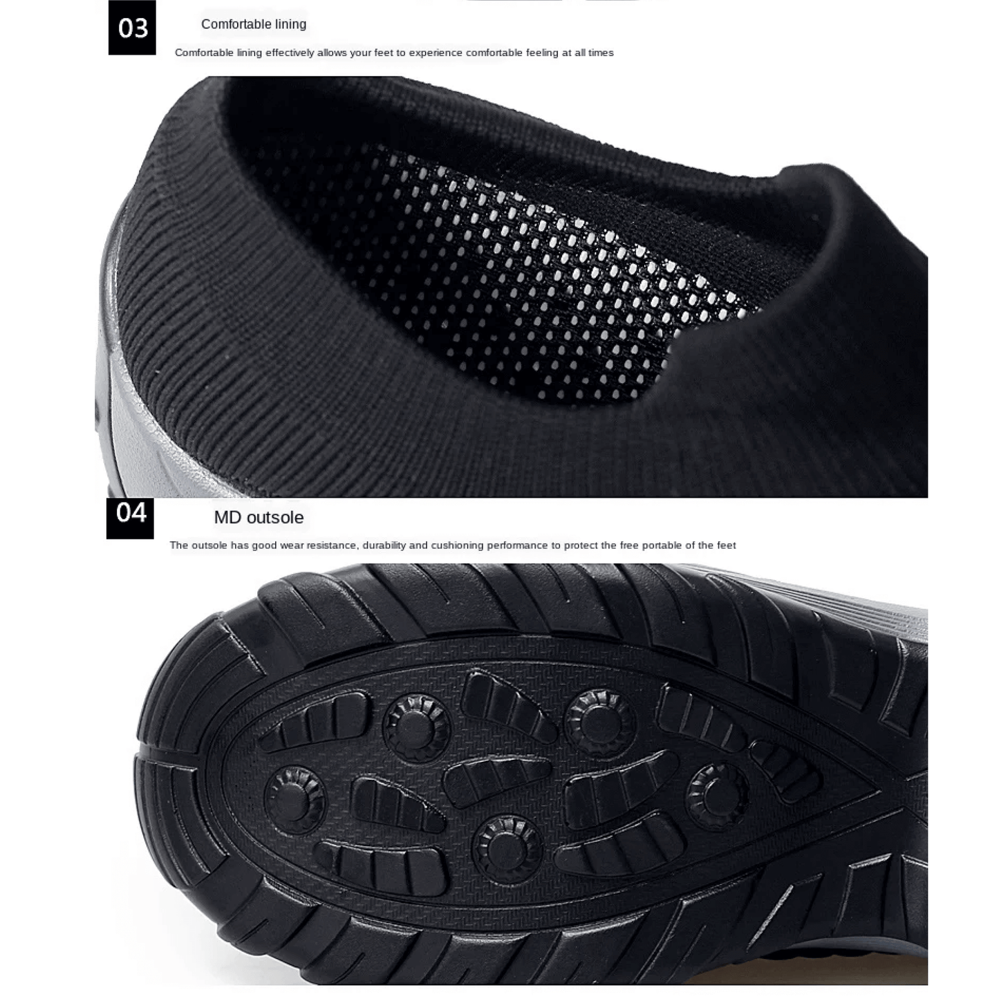 Orthopedic Platform Loafers for Everyday Comfort