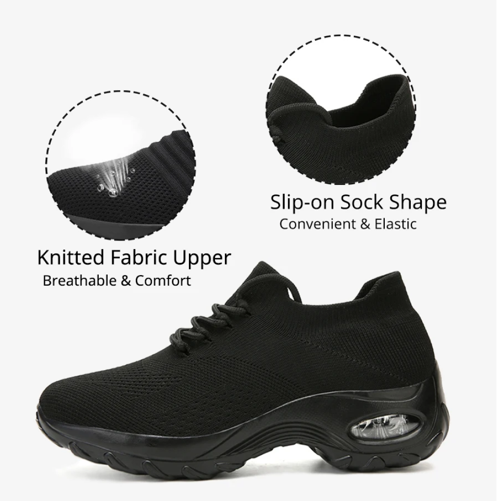 Orthopedic Platform Loafers for Everyday Comfort