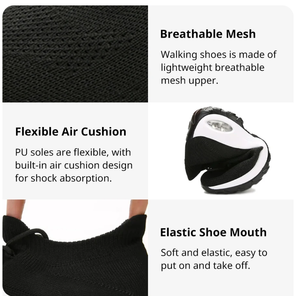Orthopedic Platform Loafers for Everyday Comfort