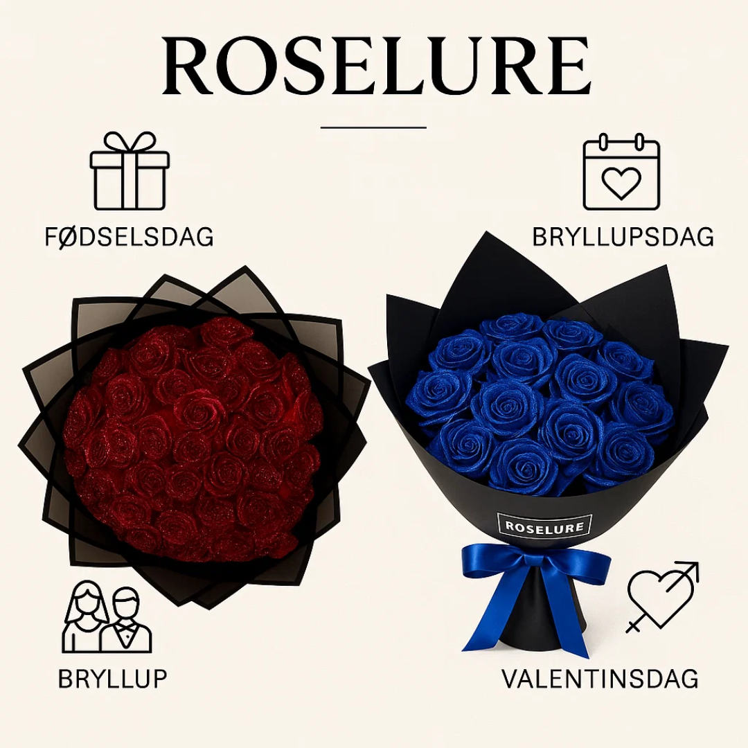 Preserved Rose Arrangement in Elegant Presentation Box