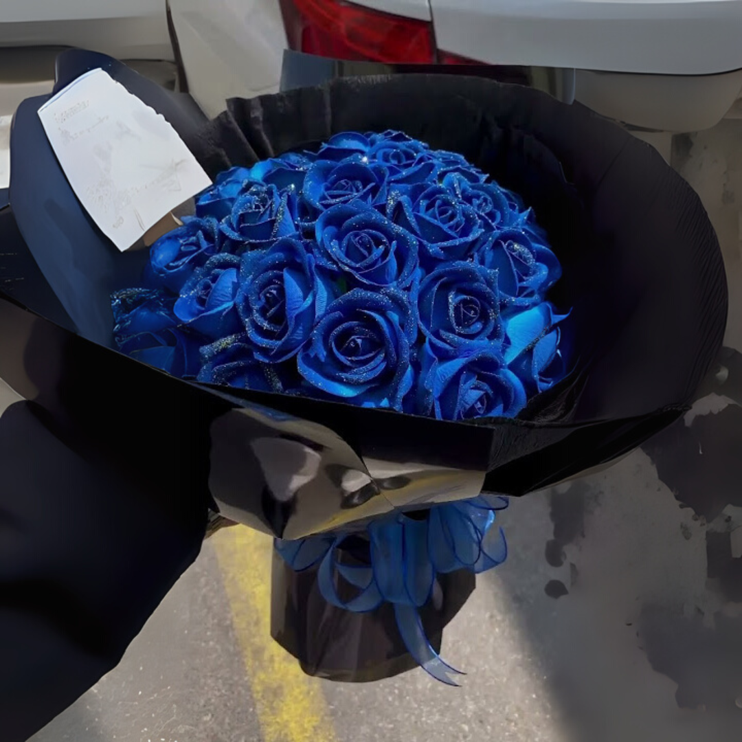 Preserved Rose Arrangement in Elegant Presentation Box