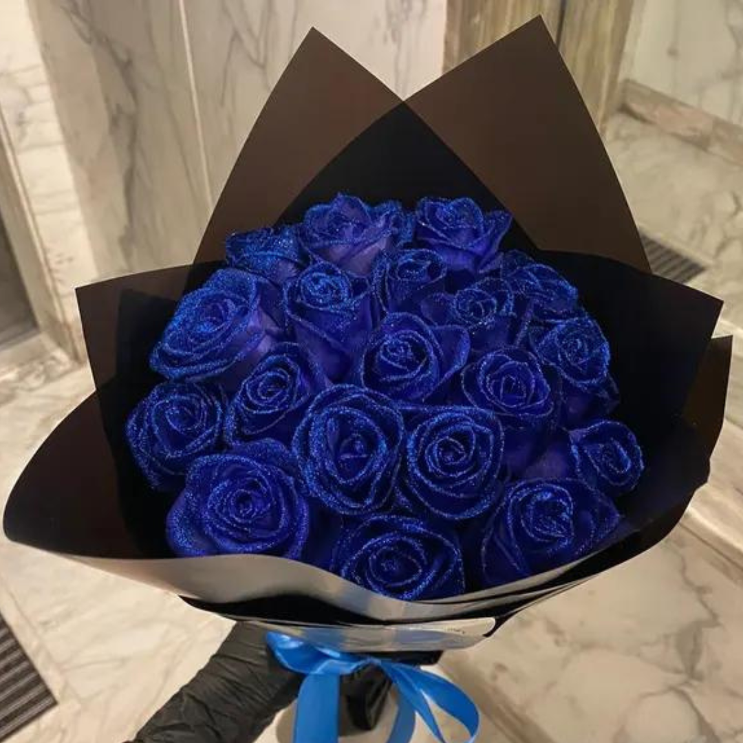 Preserved Rose Arrangement in Elegant Presentation Box