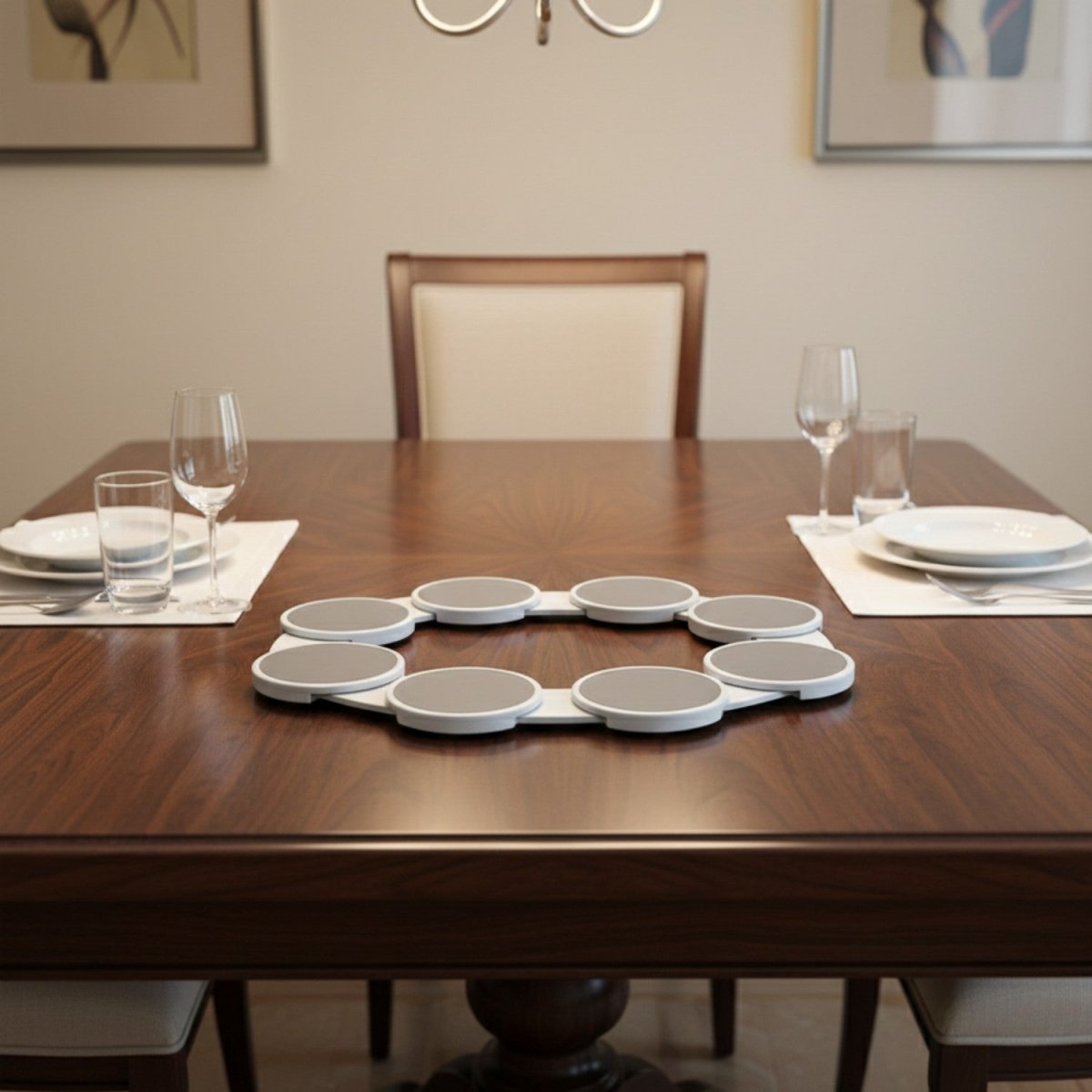Rotating 360° Dining Turntable with Non-Slip Surface