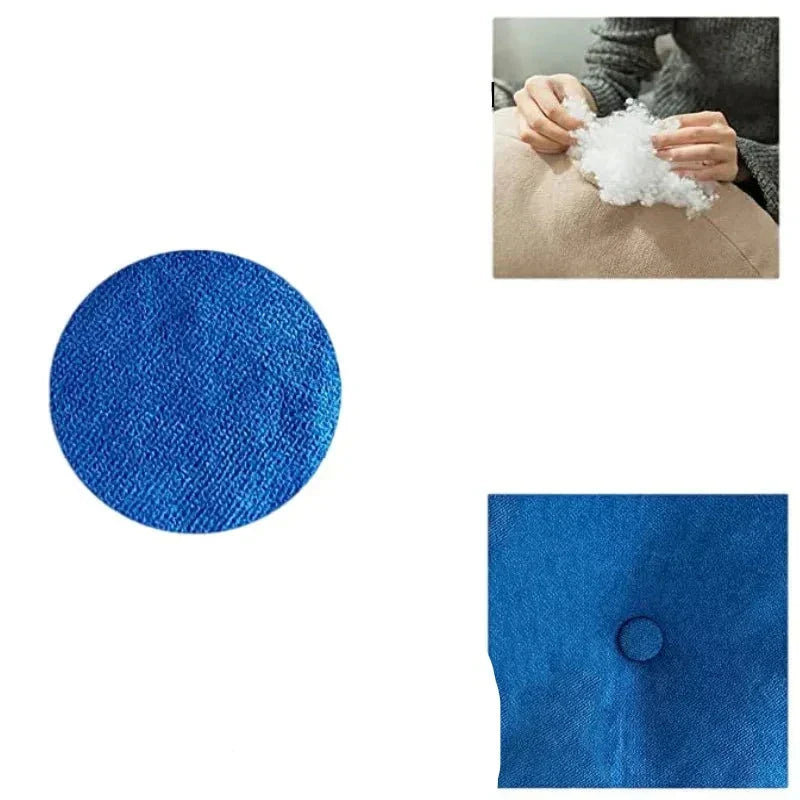 Round Handmade Meditation and Yoga Cushion