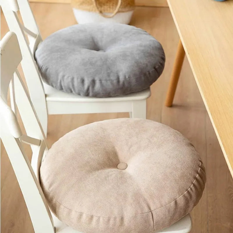 Round Handmade Meditation and Yoga Cushion