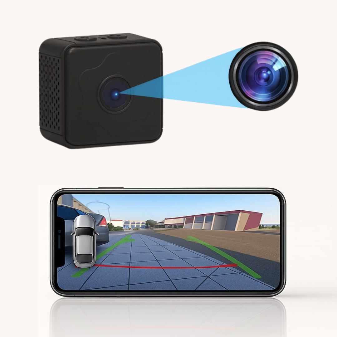 Wireless Rearview Camera with Night Vision and Magnetic Mount