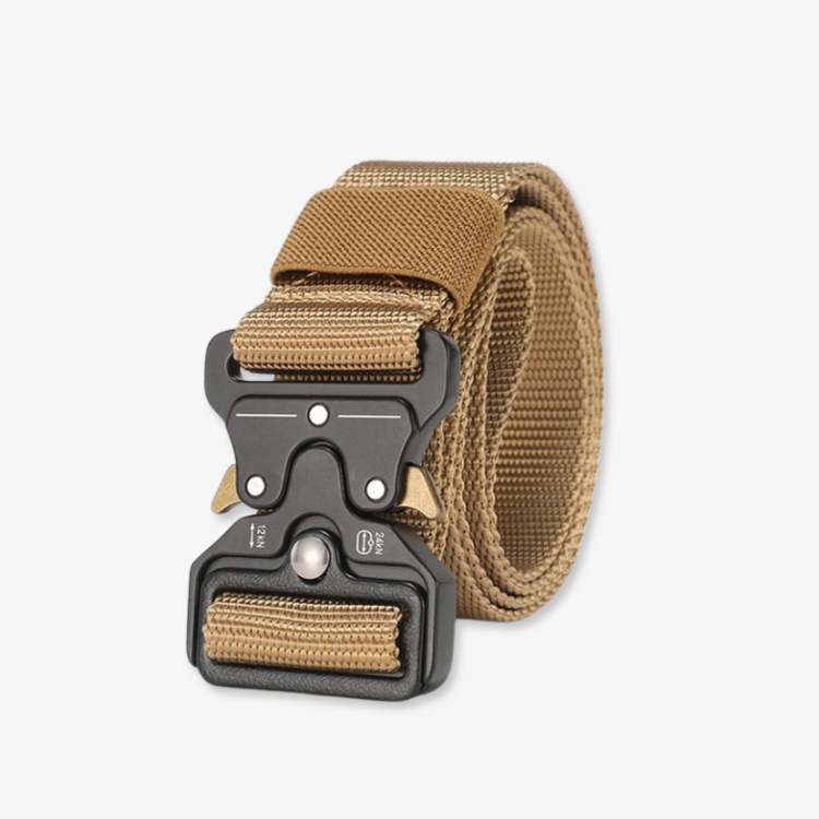 Military-Grade Outdoor Tactical Belt with Quick-Release Buckle