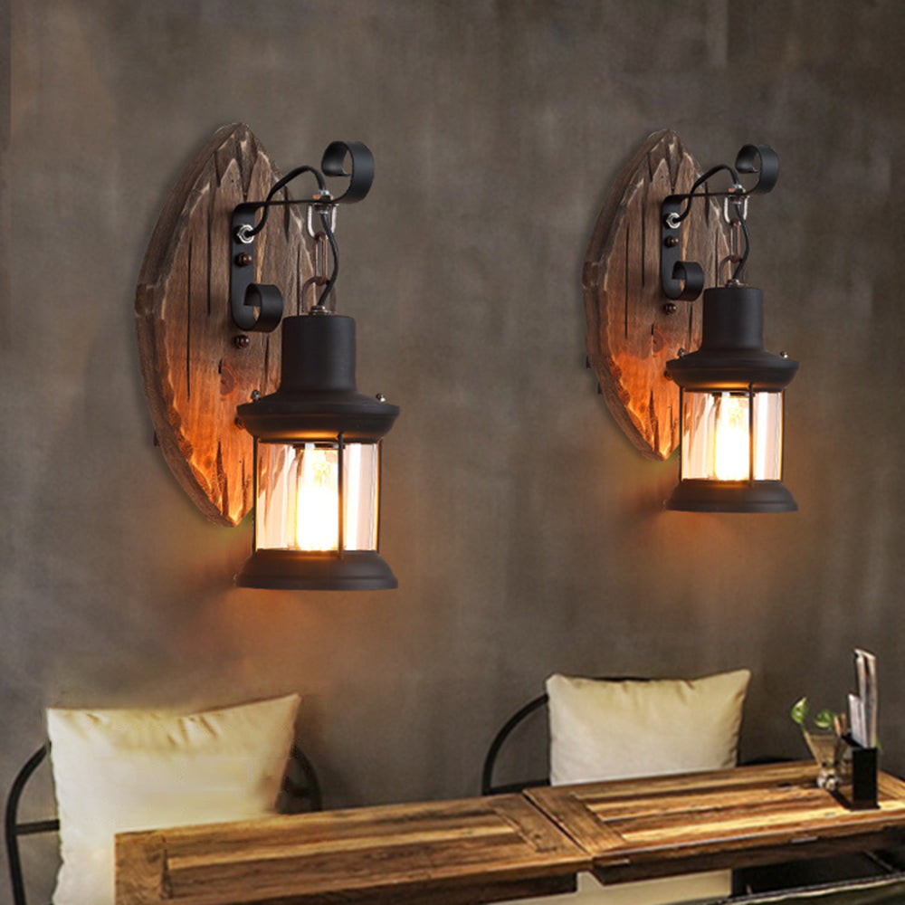 Vintage Rustic Wall Lamp for Cozy Lighting