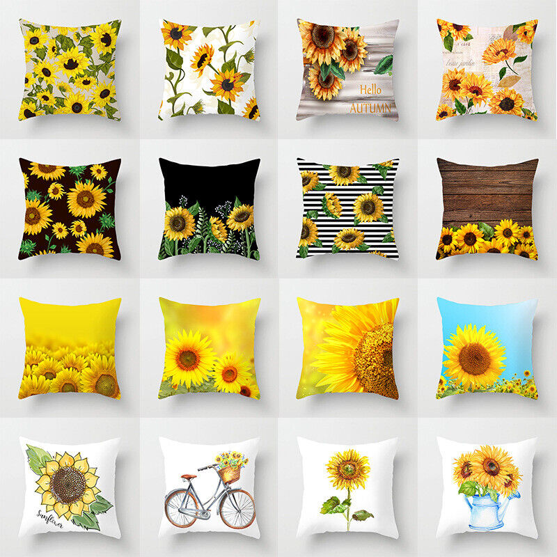18" Abstract Art Cushion Cover Pillow Case - Multi-Colored Polyester